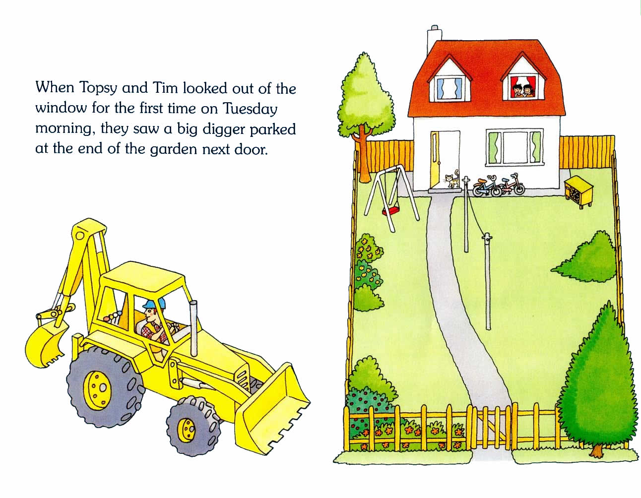 Ladybird - Topsy Tim Books - Busy Builders (02),绘本,绘本故事,绘本阅读,故事书,童书,图画书,课外阅读